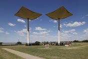 monument to the end of the millennium, a homage to amancio williams