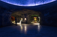 museo subterráneo monumental 180 metros/ catedral de sal yemail arquitectura